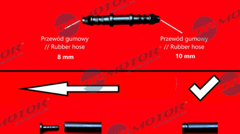 Montaj furtun, furtun combustibil (DRM0172Q DRM)