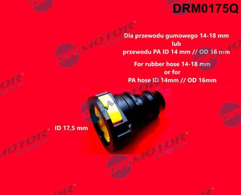 Montaj furtun, furtun combustibil (DRM0175Q DRM)