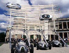 Monument Audi dedicat sarbatoririi centenarului marcii germane