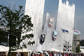 Monument Audi dedicat sarbatoririi centenarului marcii germane