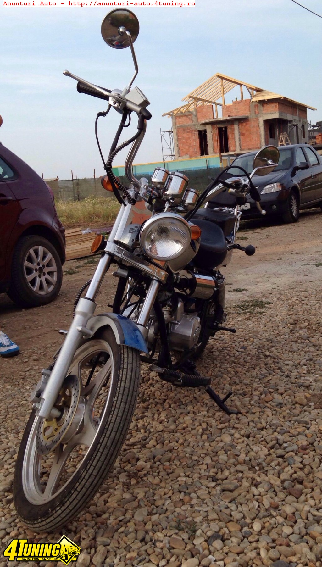 Moped chopper guowei Schimb cu ATV sau A