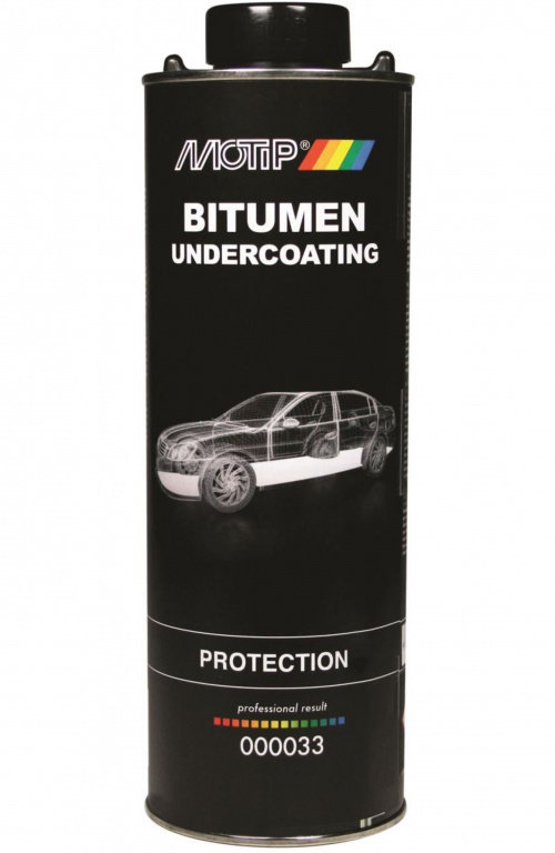 Motip Bitumen Undercoating Solutie Antifonare Bitum 1000ML 382455