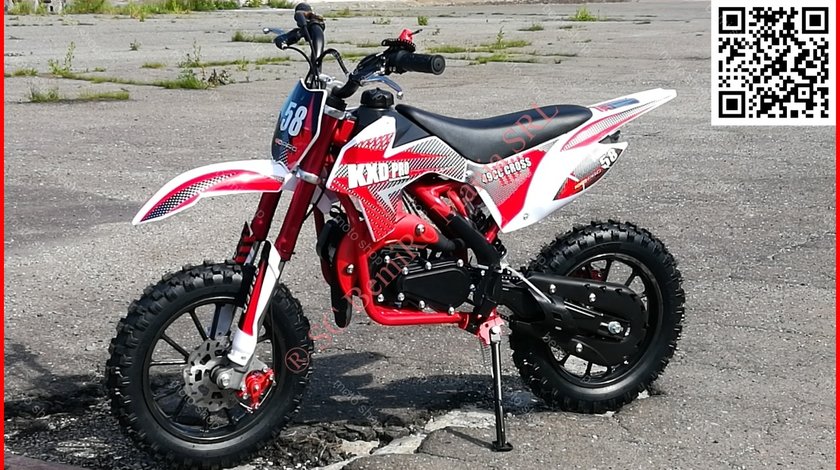 MOTO CROSS 50cc midi DIRT BIKE J10" OFERTA livrare GRATIS