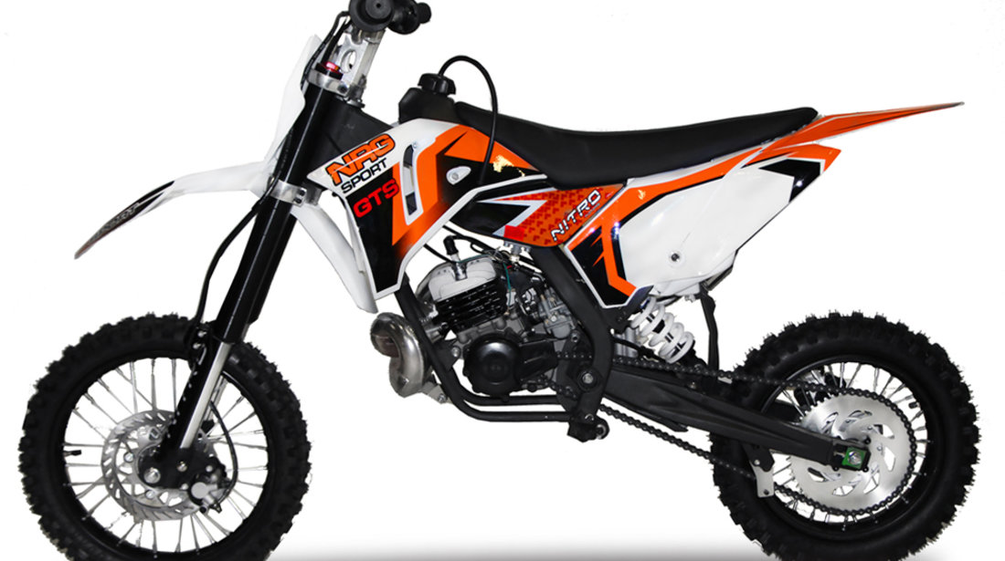 Motocicleta Cross Nitro 14/12 NRG65 GTR