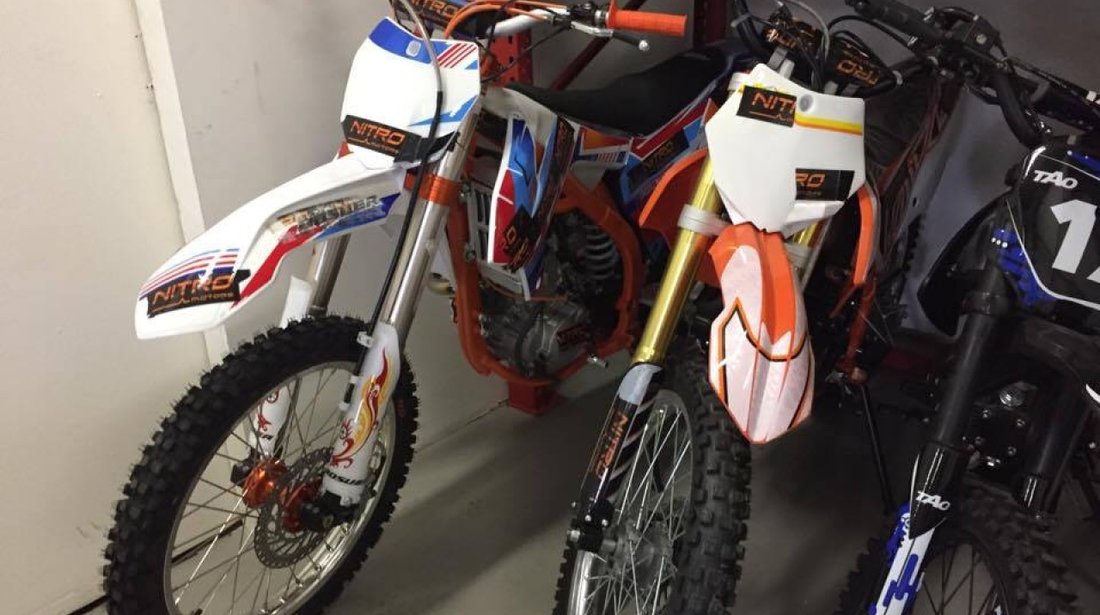 Motocicleta Dirtbike Nitro Hurricane 250cc , Import Germania