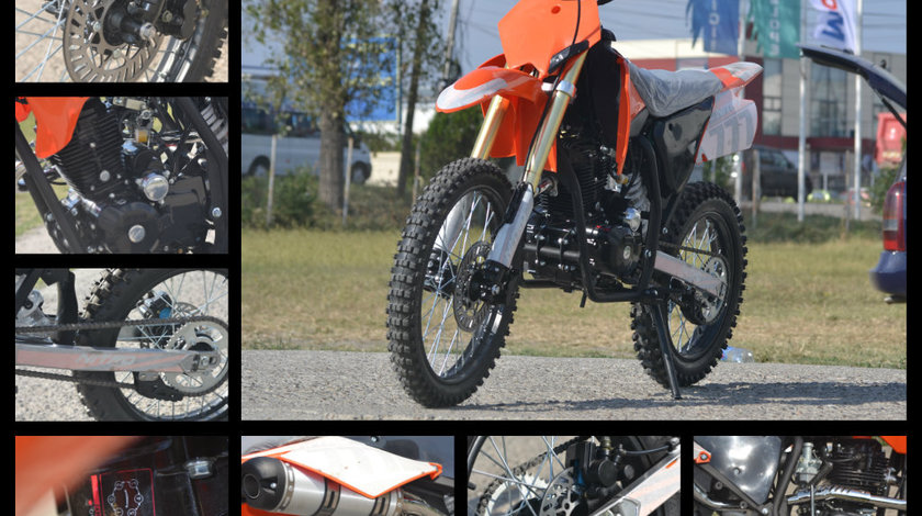 Motocicleta Dirtbike Nitro Hurricane 250cc , Import Germania