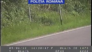 Motociclist surprins cu 243 km/h pe DN39