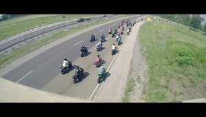 Motociclistii care fac haos pe strazile Americii din cadrul Ride of the Century