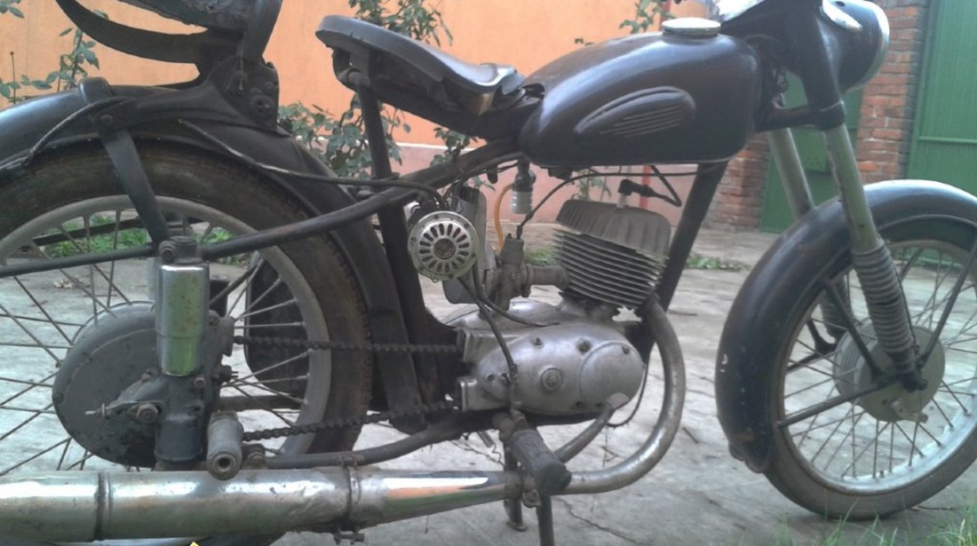 Motocileta MZ RT din 1960