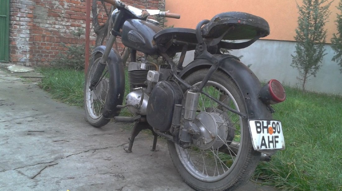 Motocileta MZ RT din 1960