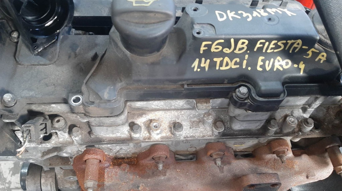 Motor 1.4 tdci f6jb ford fiesta 5 fusion mazda 2