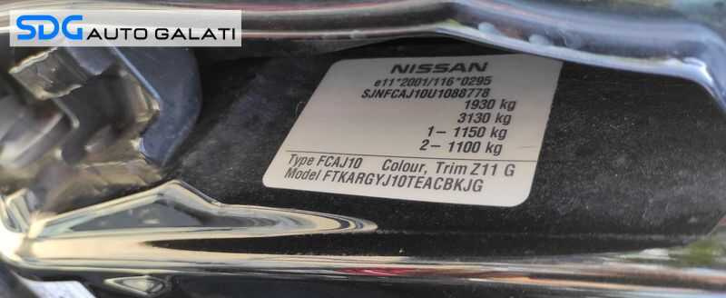 Motor 1.5 DCI K9K282 K9K 282 Nissan Qashqai 2006 - 2013