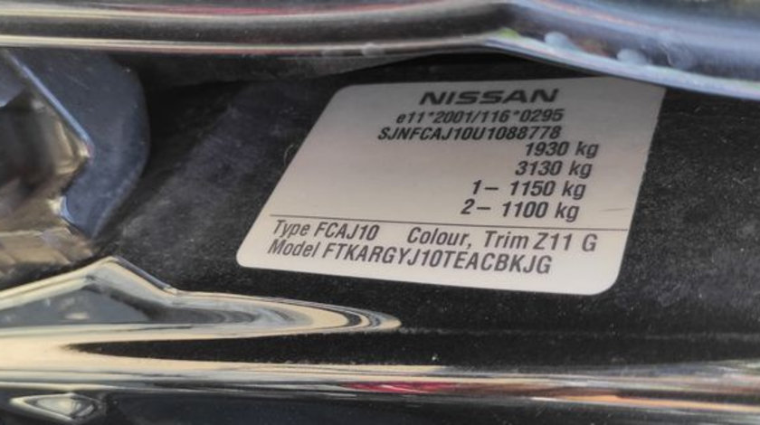 Motor 1.5 DCI K9K282 K9K 282 Nissan Tiida 2004 - 2012