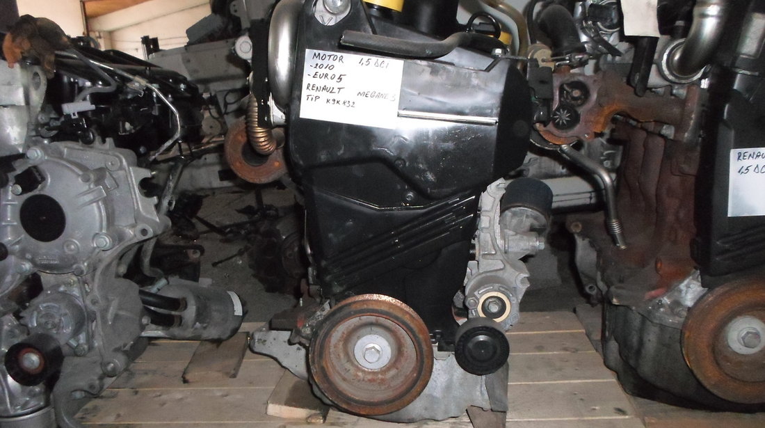 Motor 1.5dci  tip K9K Renault Clio Dacia Logan Nissan EURO 3 4  5