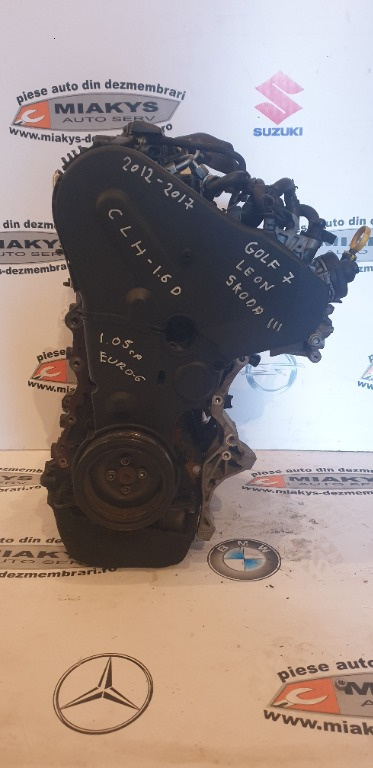 Motor 1.6 CLH de .105 cp . skoda 3 , golf 7 2014 , 2015 , 2016 , 2017 , 2018