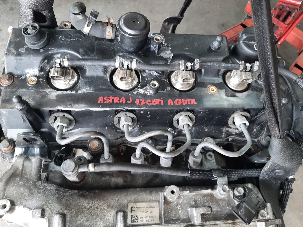 Motor 1.7cdti a17dtr opel astra j