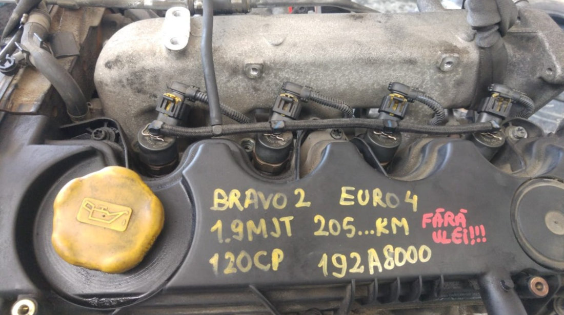 Motor 1.9 d multijet fiat bravo 2 192a8000 192 a8.000