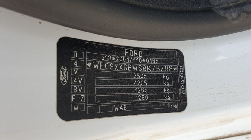 Motor Ambielat Fără Anexe 2.0 TDCI QXWA Ford Mondeo 4 2.0 TDCI 2007 - 2015 [B3032]