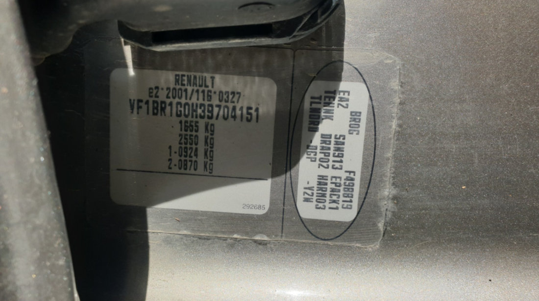 Motor Ambielat Fara Anexe 1.5 DCI K9K768 K9K 768 Renault Clio 3 2005 - 2014 [C3680]