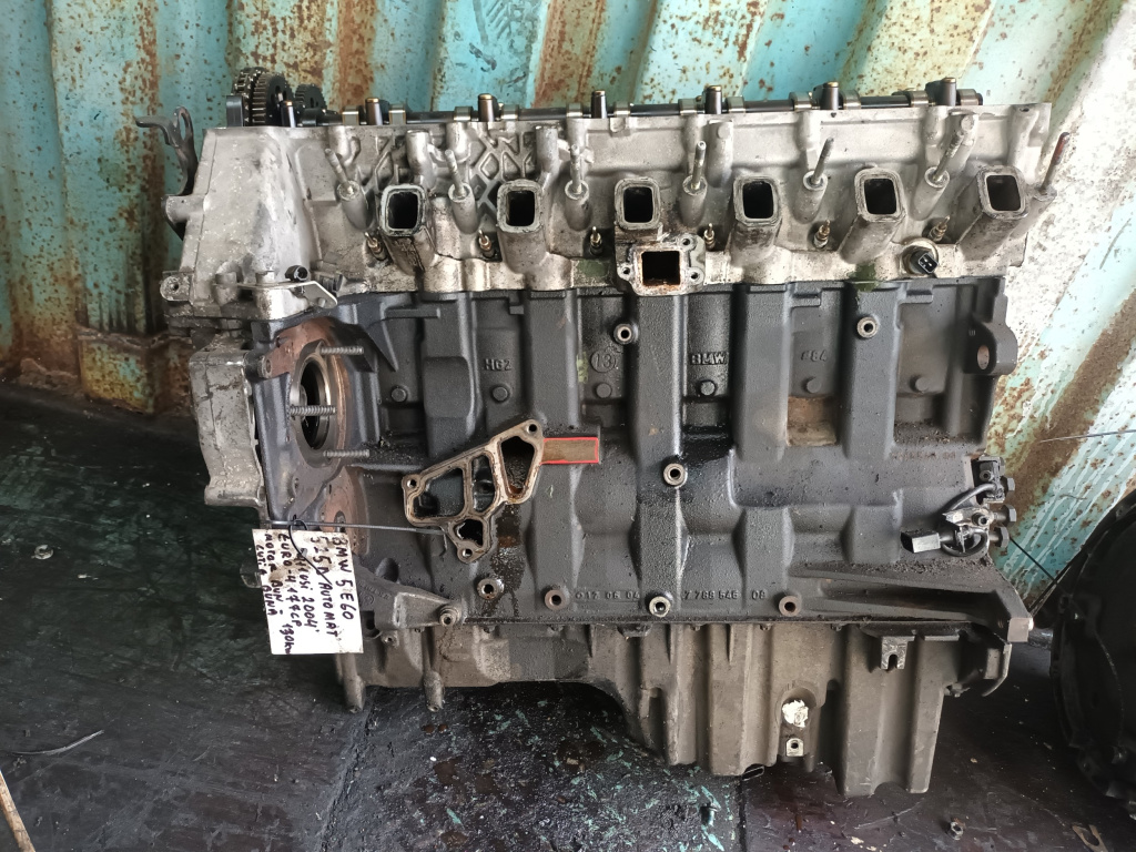 Motor Bmw 5 (E60, E61) 2003-2010 525 D M57 D25 (256D2) Motorina Complet Fara Anexe 27535720, 25 6D 2
