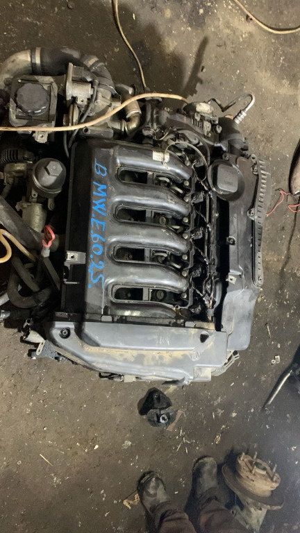 Motor BMW seria 5 525 E60 motor 2.5 diesel cutie manuala