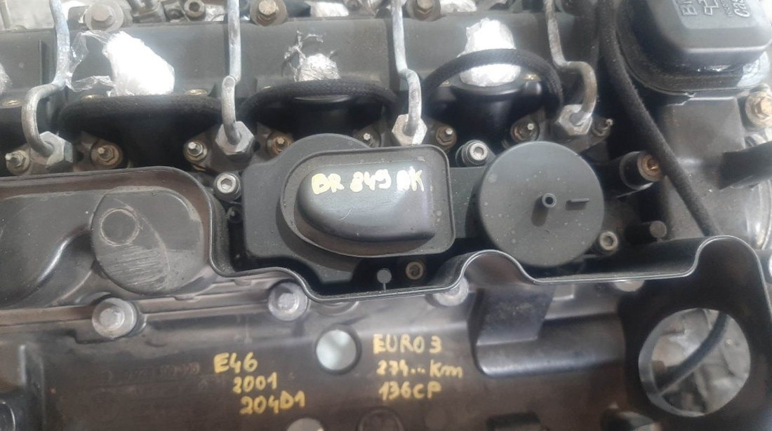 Motor bmw serie e46 320d 2.0 d 204d1 136 cp