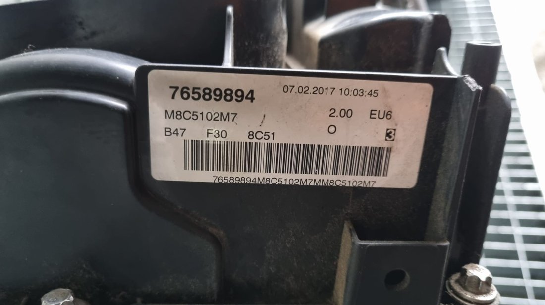 Motor Bmw X1 F48 2.0 d (HU11) B47 Euro 6 190 Cai