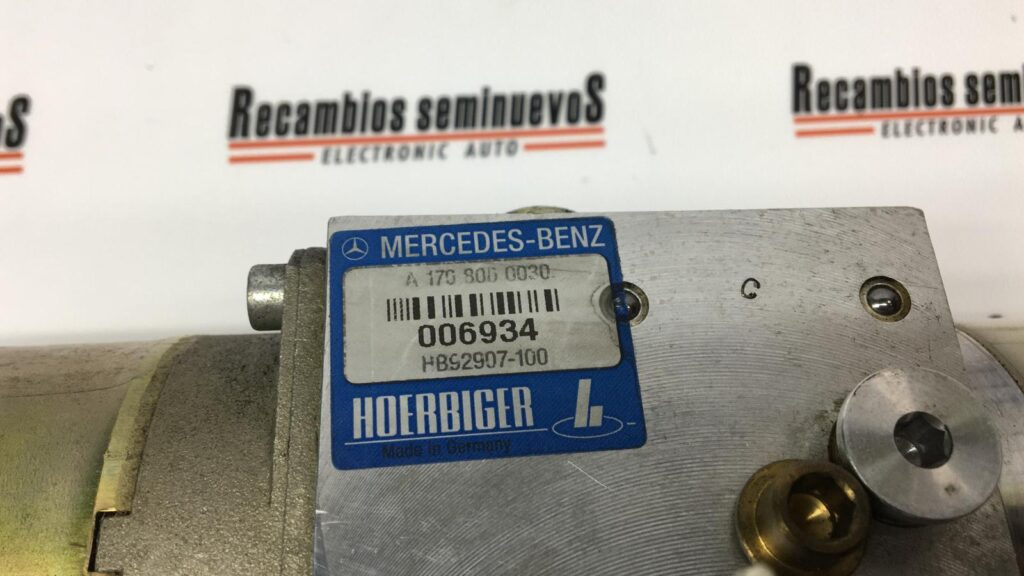 MOTOR capotaTA HOERBIGER HYDRAULICCS MERCEDES-BENZ SLK A 170 800 0030 / A1708000030 / HB92907-100 / HB92907 100 / HB92907100 / KKKA 170 800 0030 / A1708000030 / HB92907-100 / HB92907 100 / HB92907100 / KKK