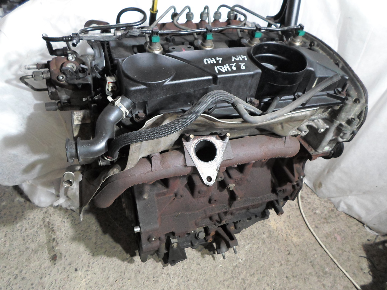 Motor Citroen Jumper 2.2 Hdi tip 4hu 4hv euro 4 2008 10739651