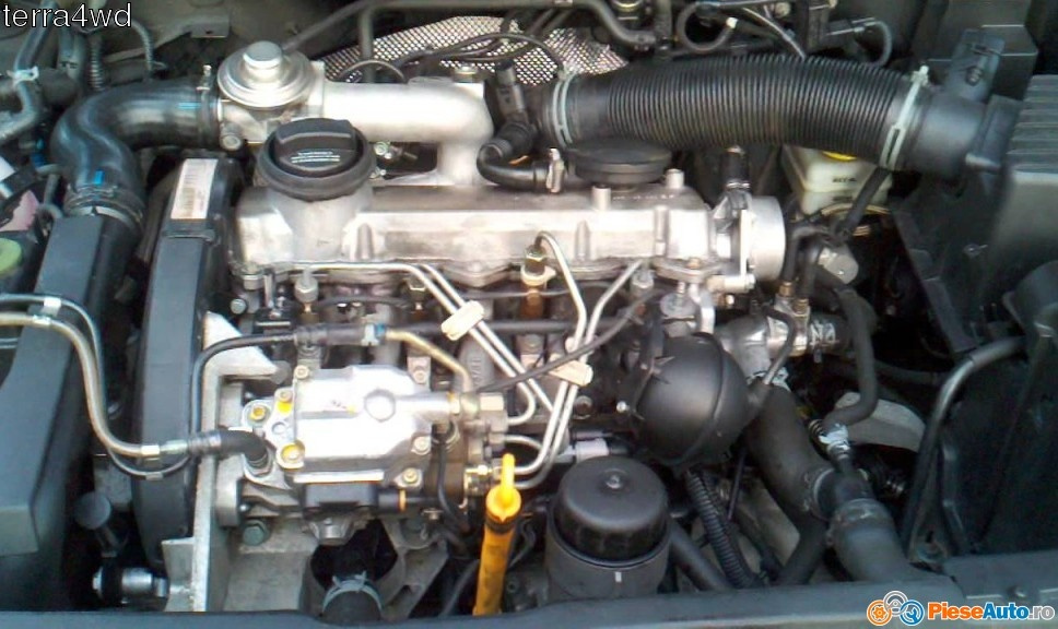 Motor complet Audi A3 8L 1.9 TDI 66 KW 90 CP cod motor AGR fab. 1996-2001