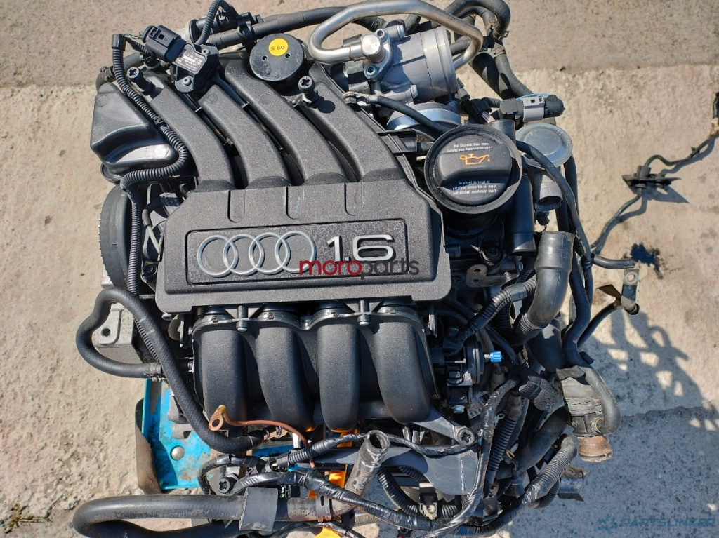 Motor complet AUDI A3 II (8P1) [ 2003 - 2013 ] 1.6 (BGU, BSE, BSF) 75KW|102HP, VOLKSWAGEN GOLF V (1K1) [ 2003 - 2009 ] 1.6 (BGU, BSE, BSF, CCSA) 75KW|102HP VAG