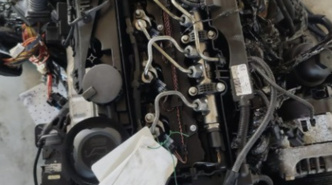 Motor complet fara anexe BMW seria 5 E60 2.0 D cod motor N47D20A 177 Cp / 130 Kw transmisie manuala,an 2008