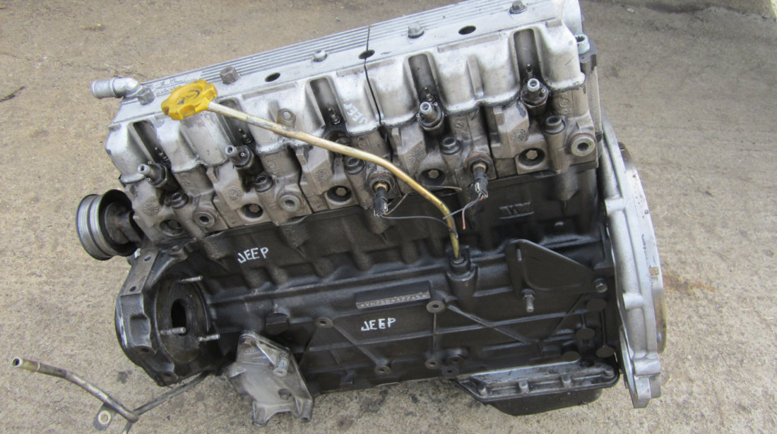 MOTOR COMPLET FARA ANEXE CU INJECTOARE JEEP GRAND CHEROKEE II 3.1 TD FAB. 1998 - 2005 ⭐⭐⭐⭐⭐