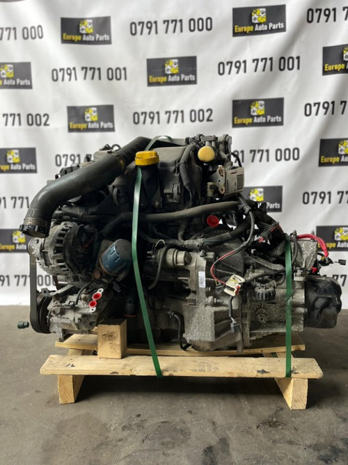 Motor complet fara anexe Dacia Duster 1.5 dCi 4x2 transmisie manualata 5+1 an 2014 cod motor K9K612