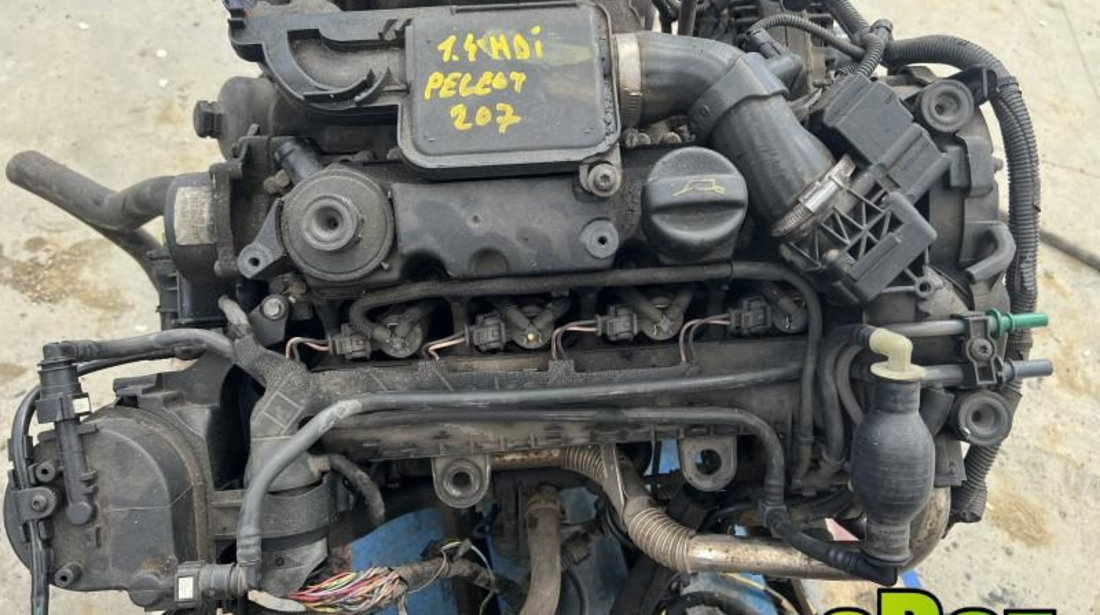 Motor complet fara anexe Peugeot 207 (2006->) 1.4 hdi 8HZ 8HZ