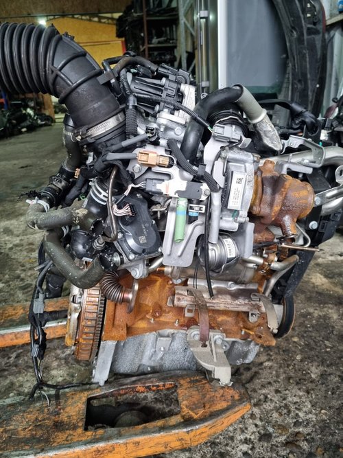Motor complet fara anexe Renault Fluence 1.5 dci Euro 6 cu Injectie Bosch tip K9K E6 90 cai