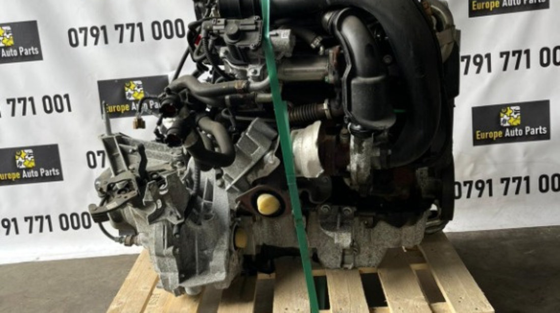 Motor complet fara anexe Renault Kangoo 1.5 DCI transmisie manuala 5+1 , an 2013 cod motor K9K808