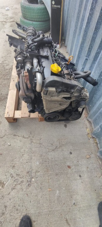 Motor complet fara anexe Renault Megane 2 1.5 dci 63Kw / 86 Cp euro 4,cod motor K9K724 ,transmisie m...
