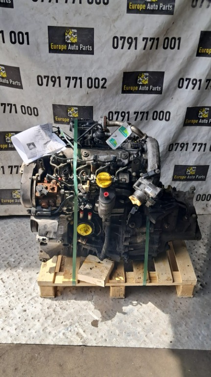 Motor complet fara anexe Renault Trafic 1.9 DCI cod motor F9Q 96 KW/131 Cp transmisie manuala an 2011