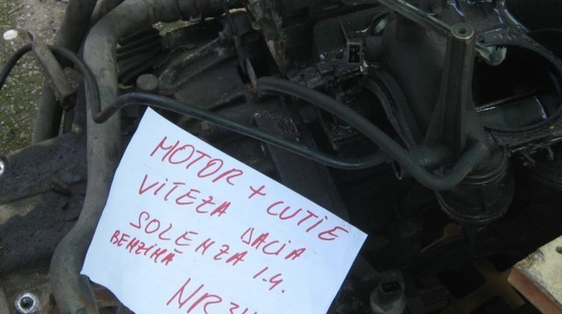 Motor cu cutie viteza dacia solenza