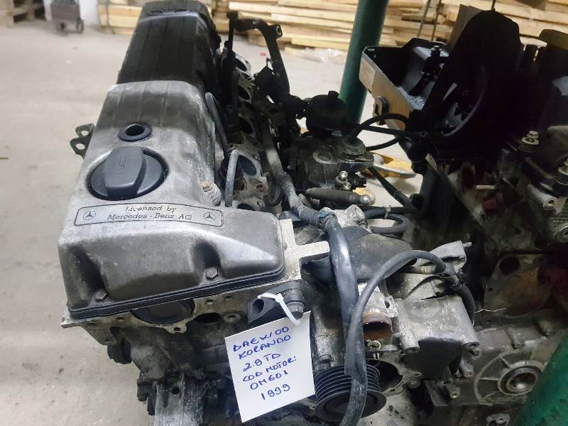 Motor Daewoo Korando 2.9td (2874cc-88kw-120hp) 2000