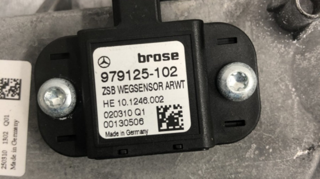 Motor deschidere haion Mercedes-Benz E T220 W212 CDI BlueEFFICIENCY 5G-Tronic, 170cp sedan 2010 (A2128201842)