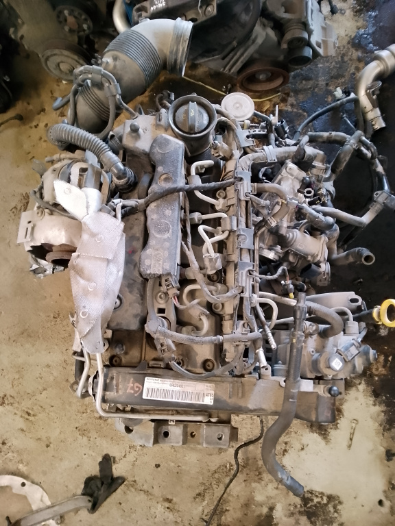 Motor dezechipat Volkswagen Golf 7 2.0 Motorina 2016, CRL