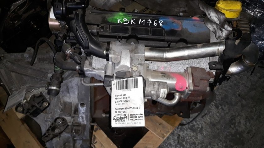 Motor Diesel Renault Clio III (20052012) 1.5 DCI 68CP EURO4 K9K 768 K9K 714