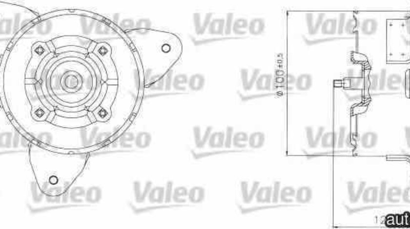 motor electric ventilator PEUGEOT 605 6B VALEO 698304