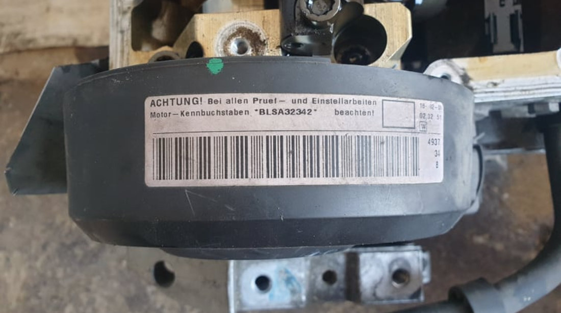 Motor fara accesorii Audi A3 8P 1.9 TDi 105 cai cod motor : BLS