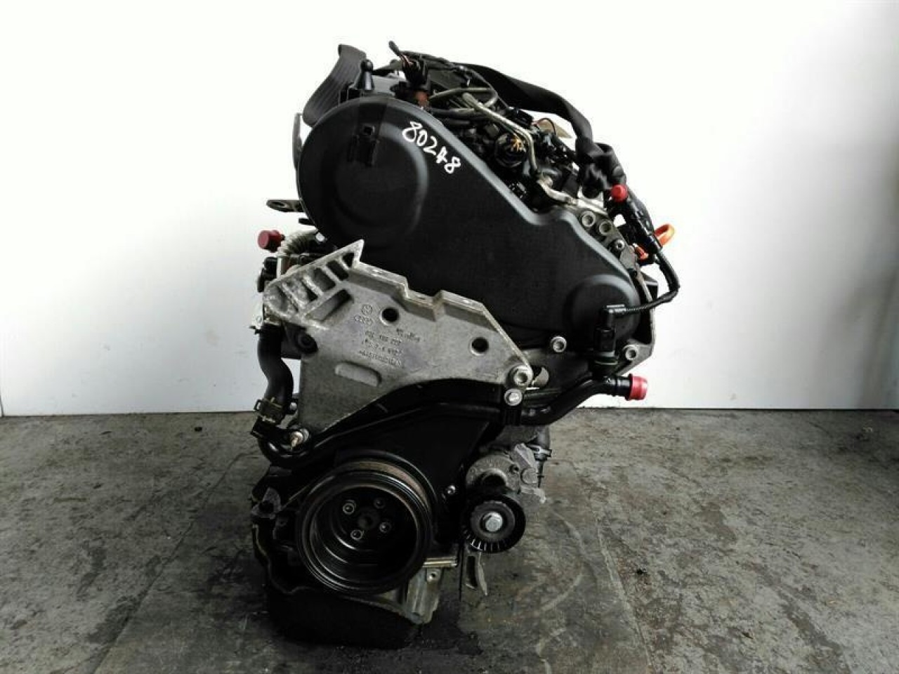 Motor fara accesorii vw polo 6r 1.6 tdi cayb 90 cai