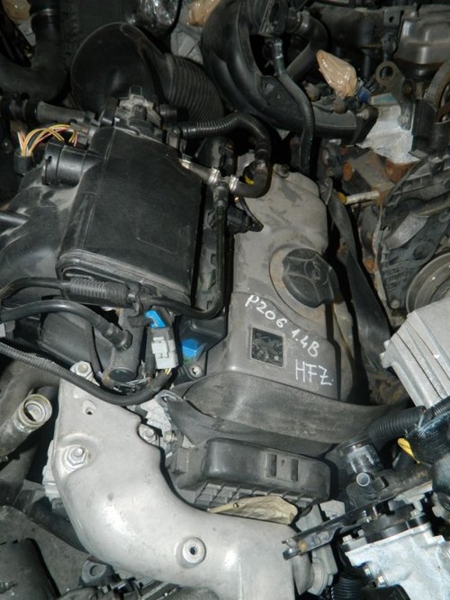 Motor fara anexe Peugeot 206 1.4B model 2006, cod HFZ