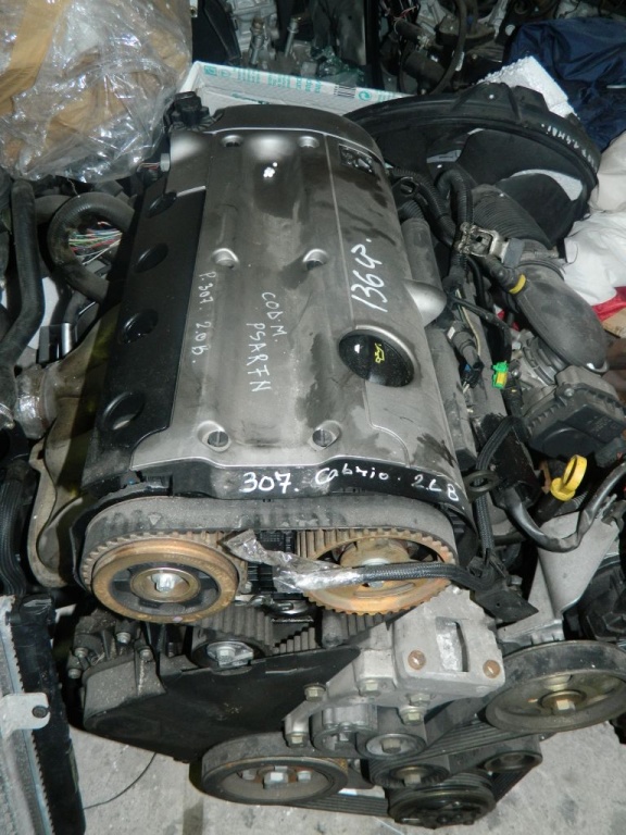 Motor fara anexe Peugeot 307 2.0B 136CP cabrio model 2003,COD P5AREN