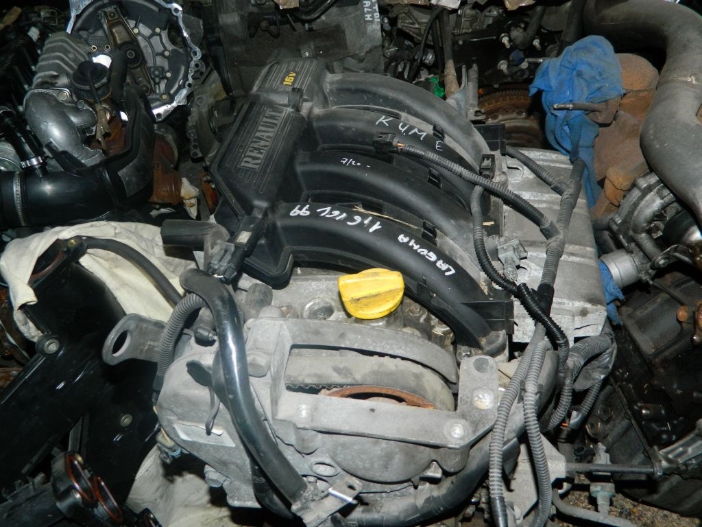 Motor fara anexe Renault Laguna 1.6 16v model 1999, cod KUM